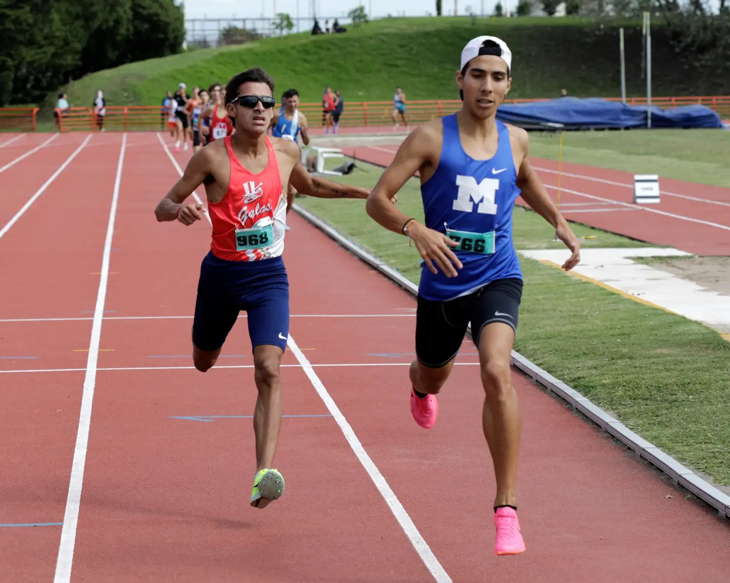 Muñoz y Peidon protagonizaron los duelos más entretenidos del fin de semana. Foto: José Uruzuna (@caciquerun)