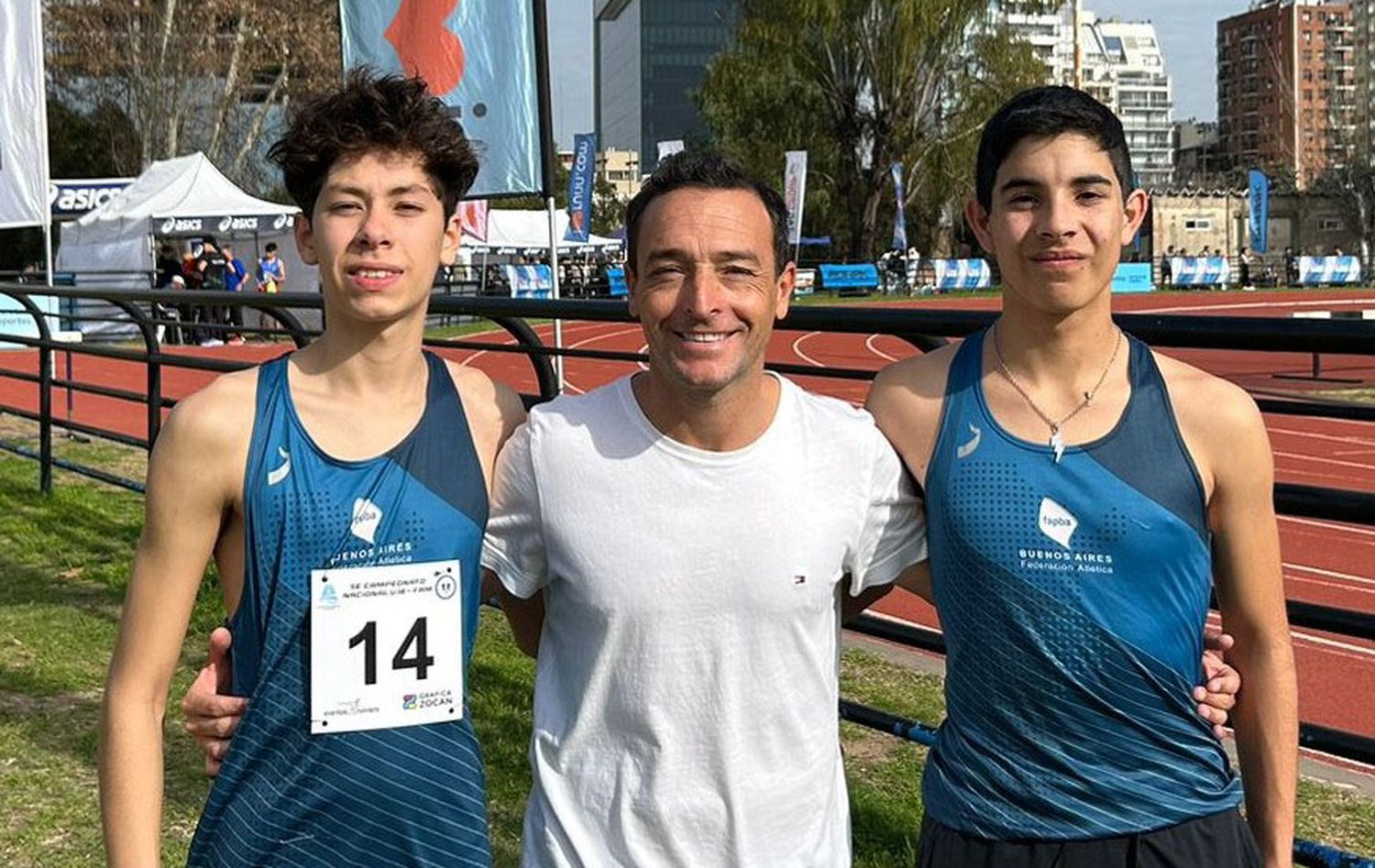 Buenos resultados de atletas necochenses en el Nacional U18