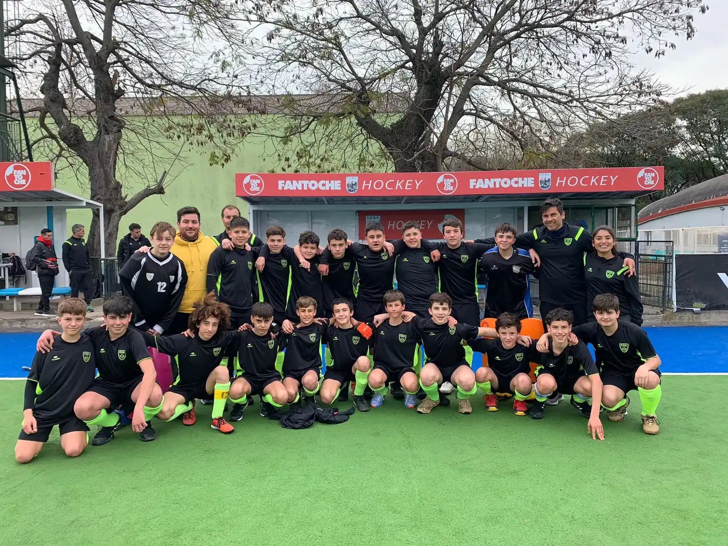El seleccionado Sub 14 de la FTH está entre los cuatro mejores en el Argentino.