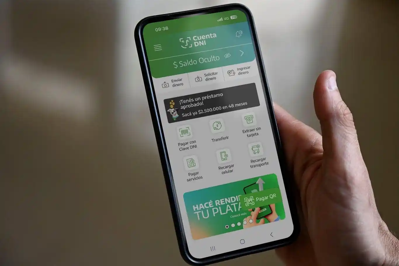 Cuenta DNI permite sacar préstamos personales: Se acredita dentro de las 24 horas