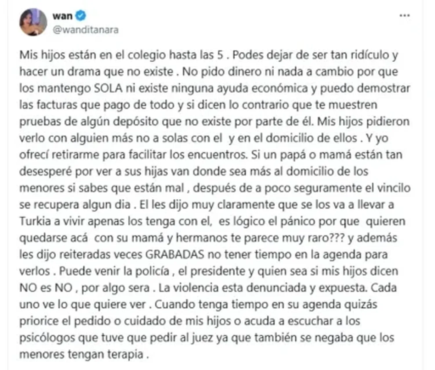 Wanda Nara