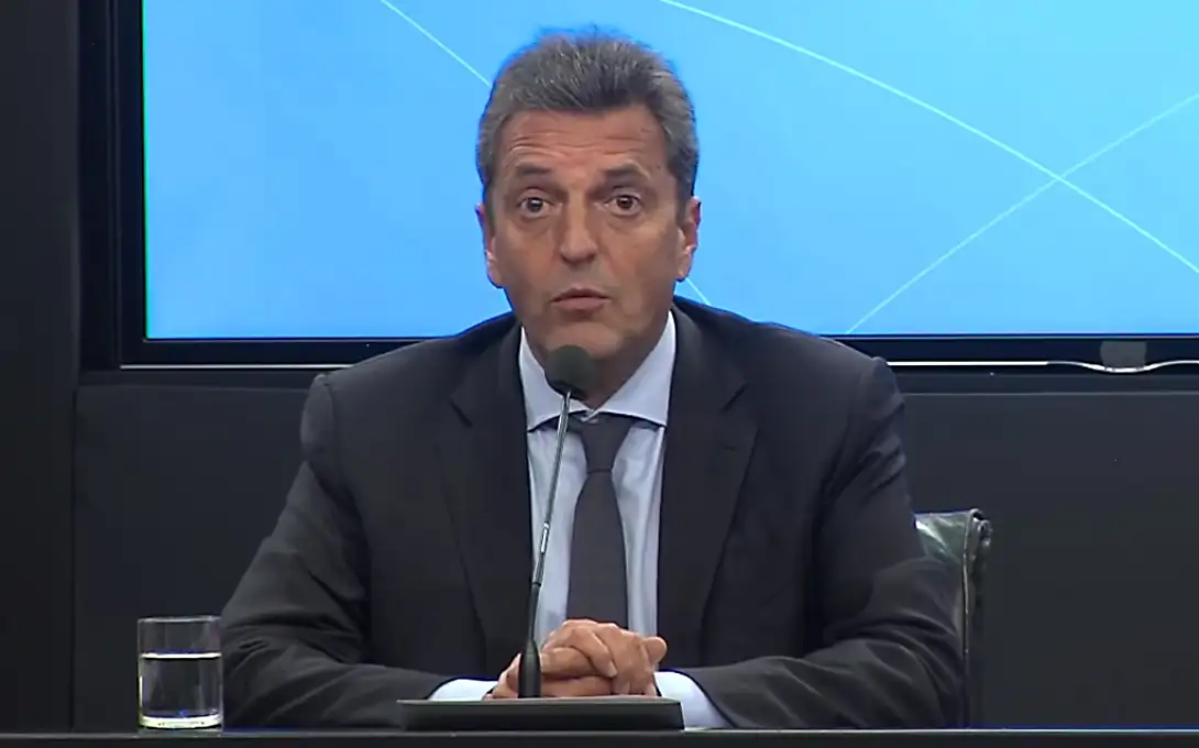 Sergio Massa, ministro de Economía.