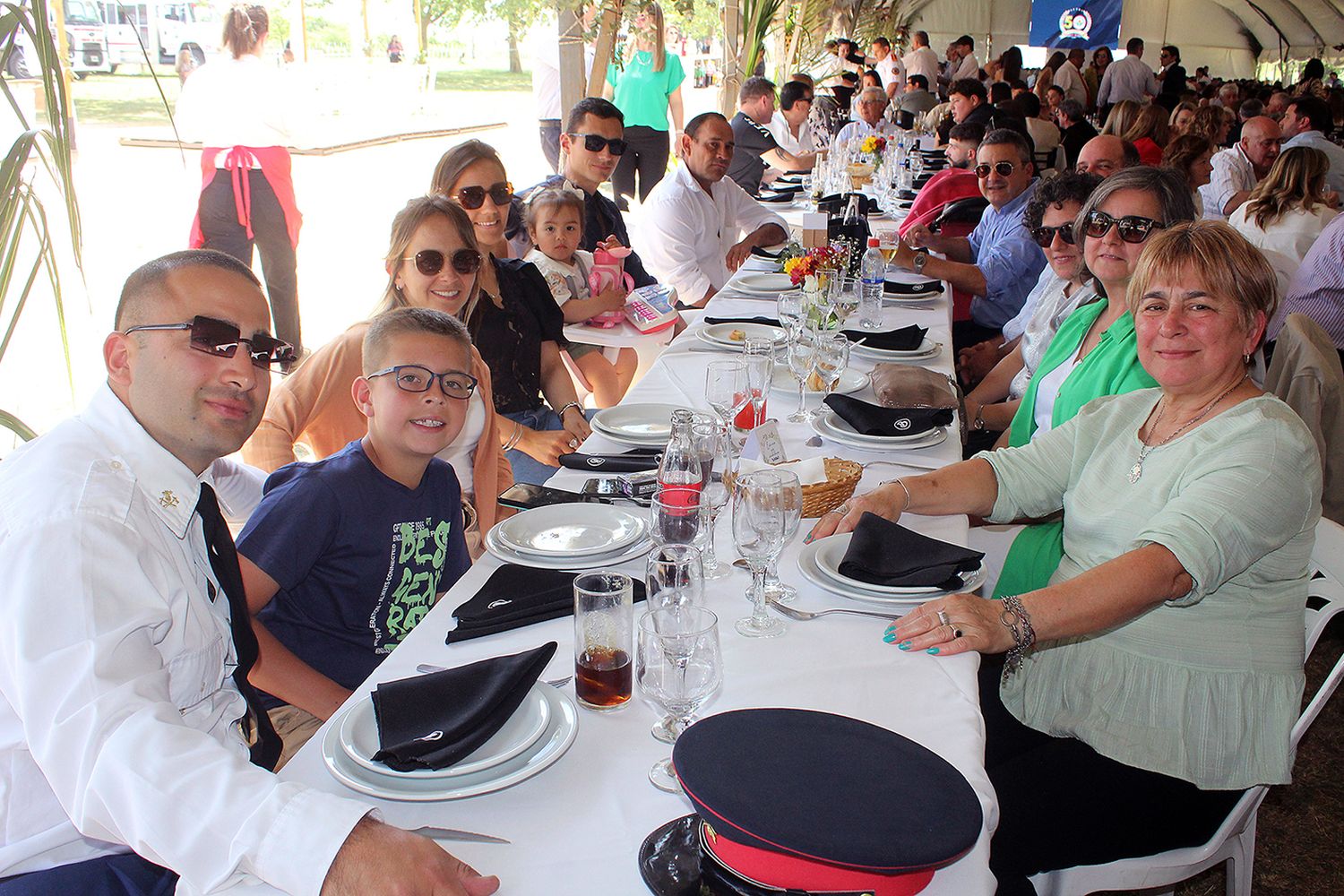 Gran almuerzo de Bomberos en imágenes - 1