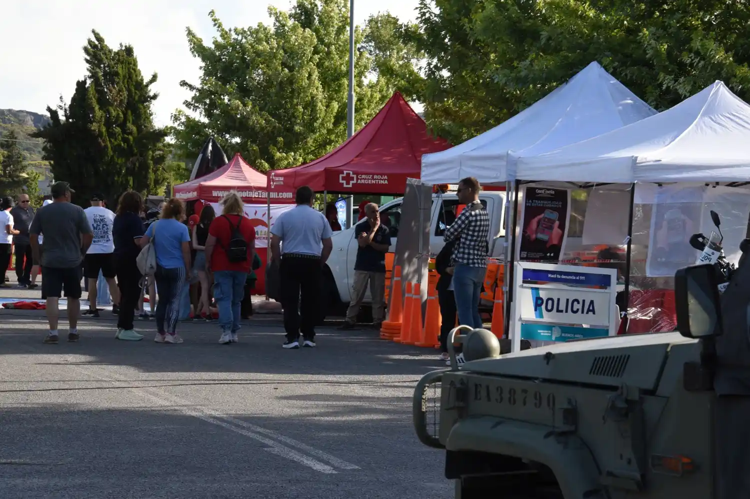muestra equipos de emergencia