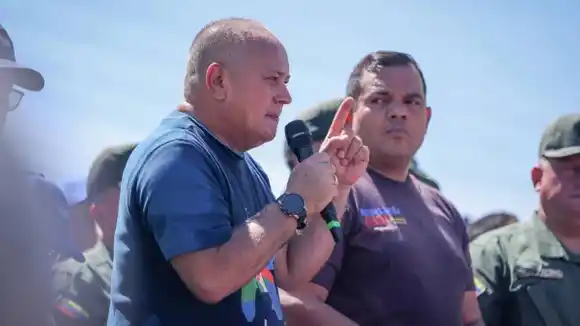 DIOSDADO llama a no caer en la manipulación de los guerreristas  POR CONFLICTO DEL ESEQUIBO