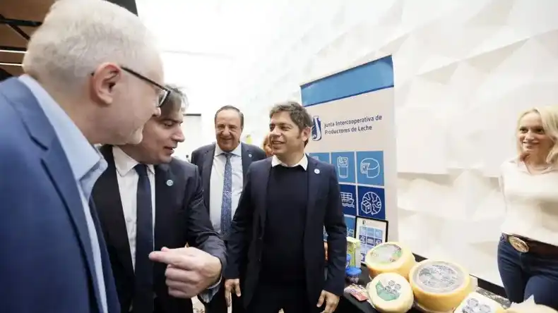 Axel Kicillof en el Congreso Internacional de Coninagro.