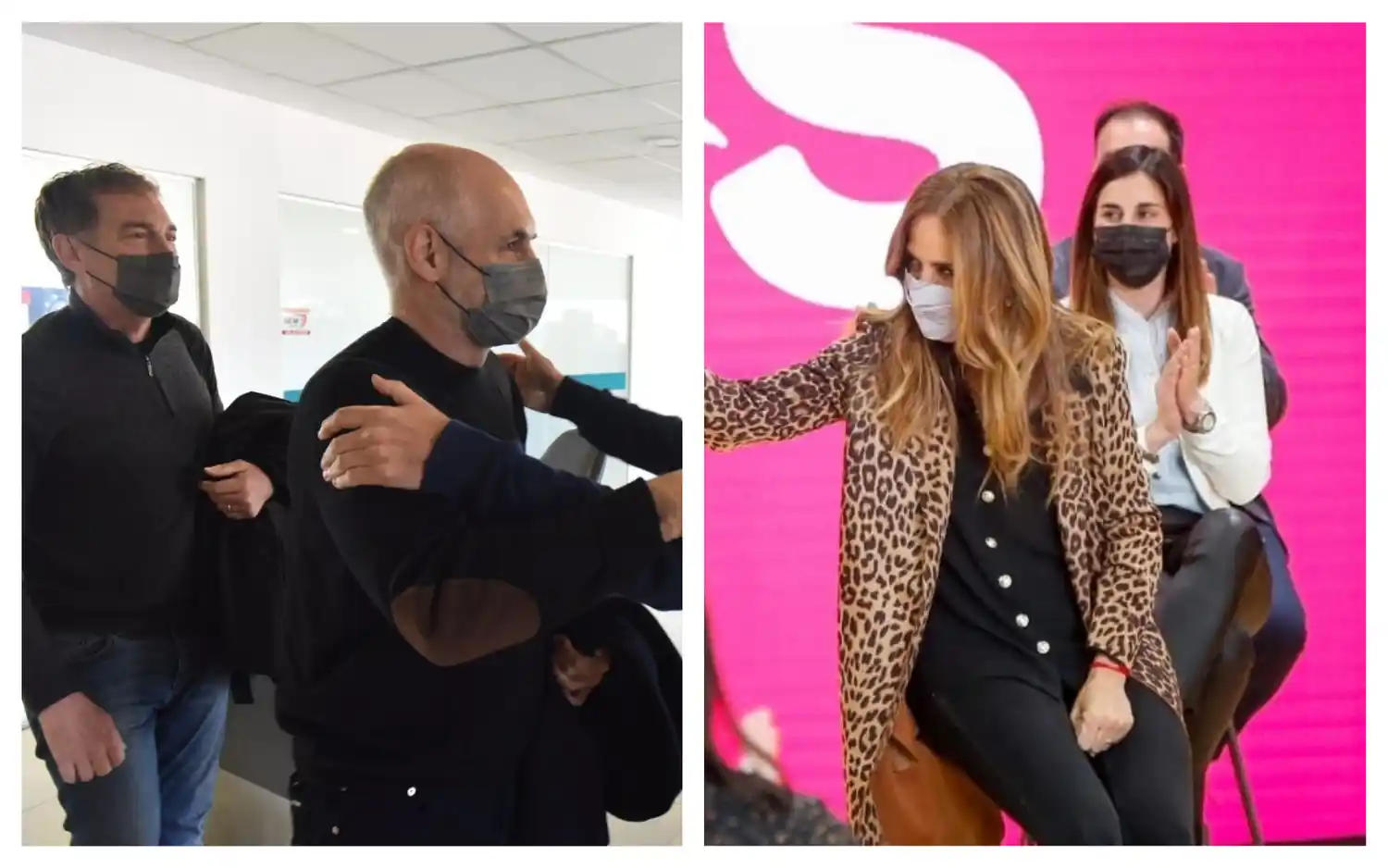 Todos en Bahía Blanca: Tolosa Paz, Larreta y Santilli en el mismo municipio