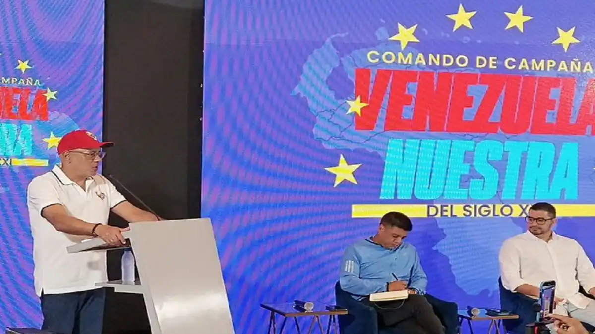 LA CONSIGNA DEL 28 DE JULIO es «quedarse en la calle a defender el voto»: Jorge Rodríguez llama a participar en el simulacro del domingo