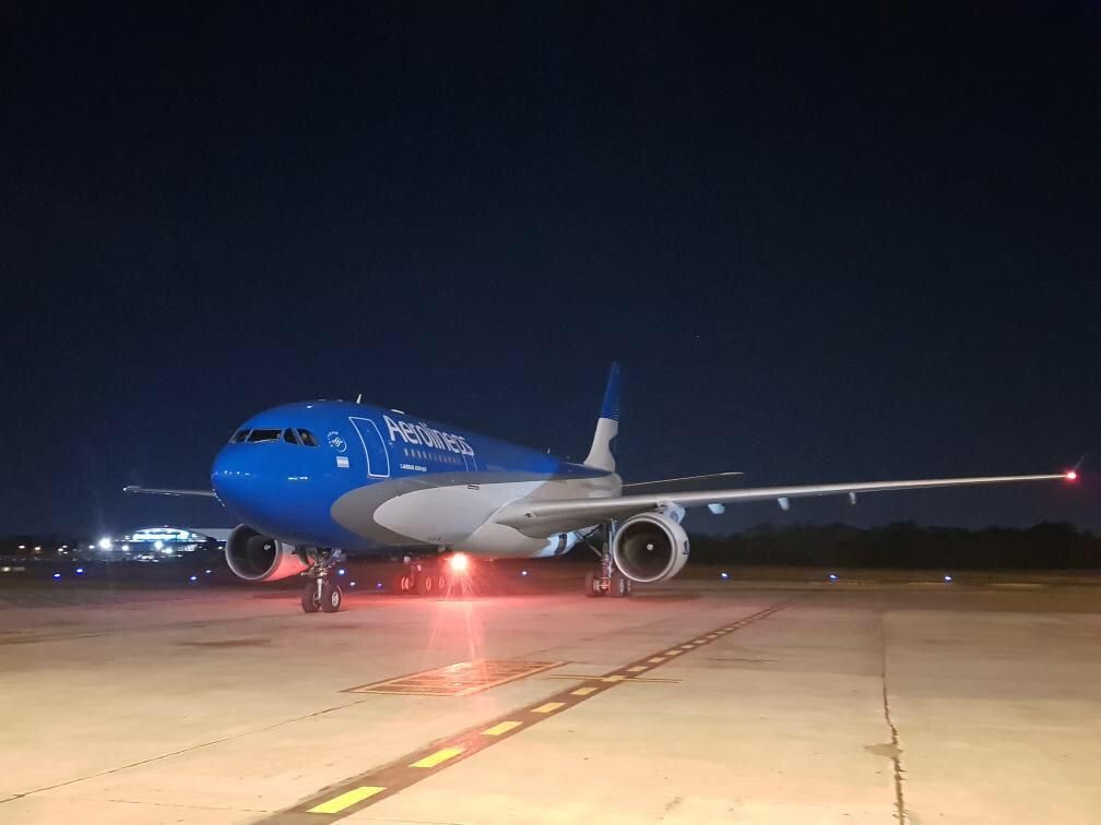 El nuevo Airbus A330 de Aerolíneas Argentinas inició operaciones (LV-KAO)