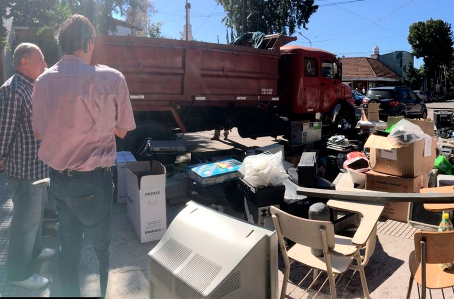 Se recuperaron 9 toneladas de residuos tecnológicos en Mar del Plata