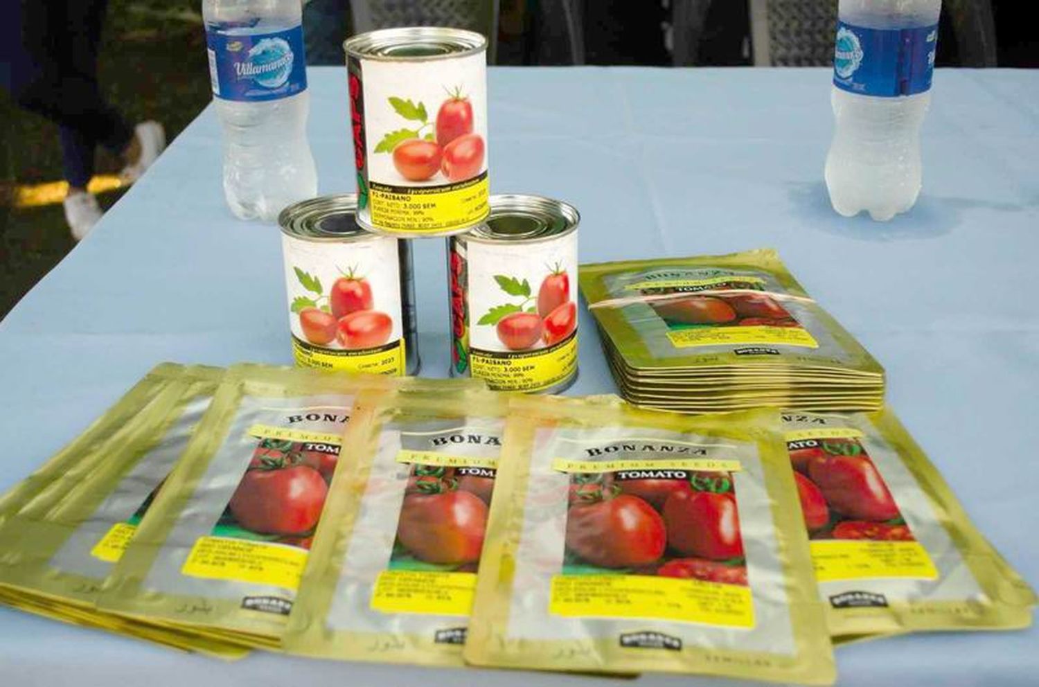 El gobierno provincial fortalece a la producción
de tomates con entrega de semillas