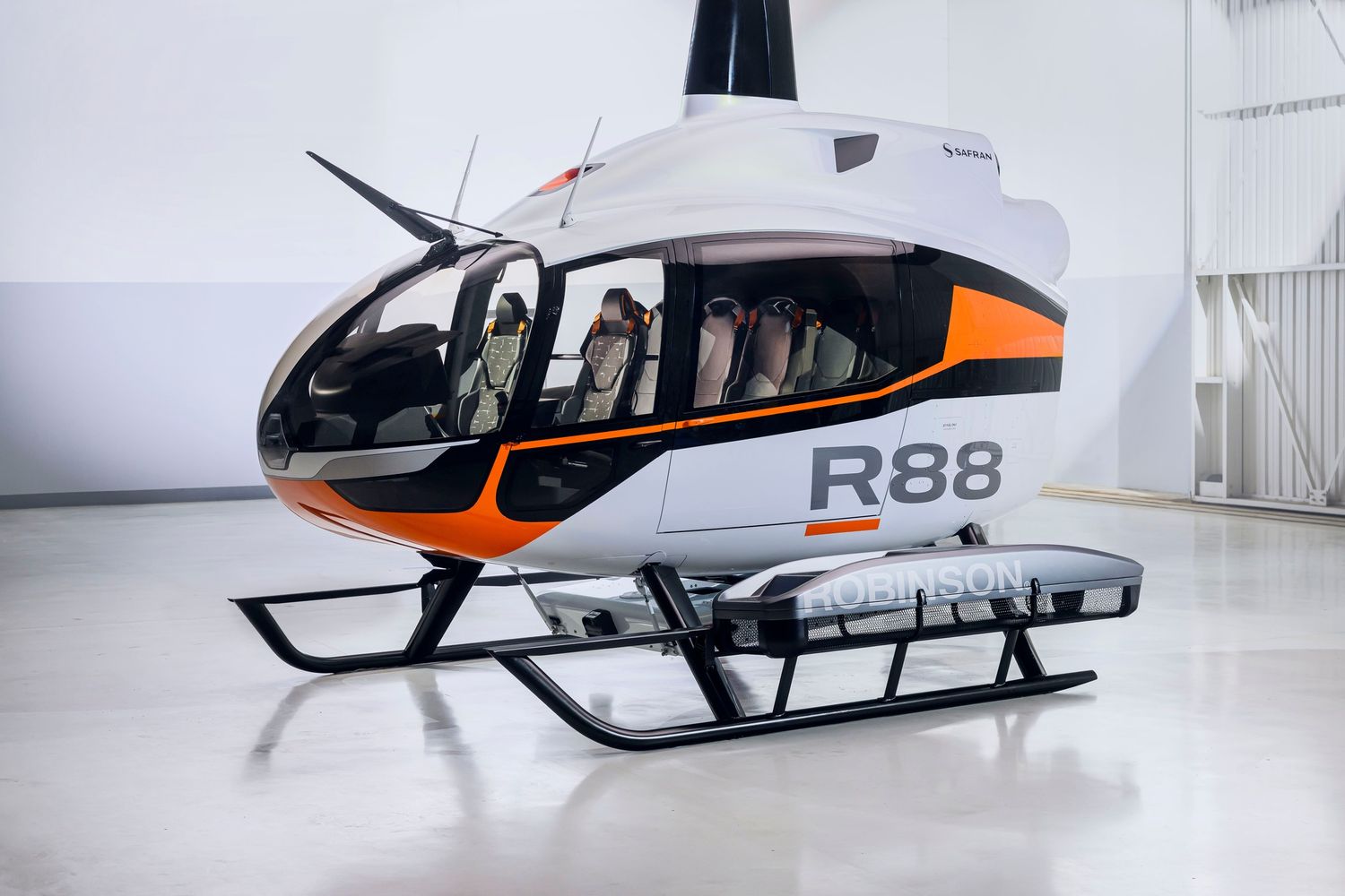 Robinson rompe el molde: presenta el R88, su nuevo helicóptero con capacidad para 10 personas