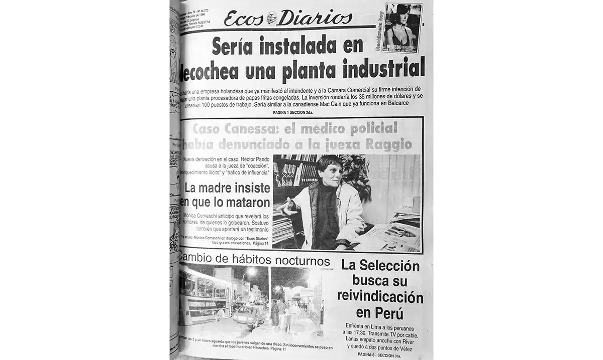 Domingo 7 de julio de 1996