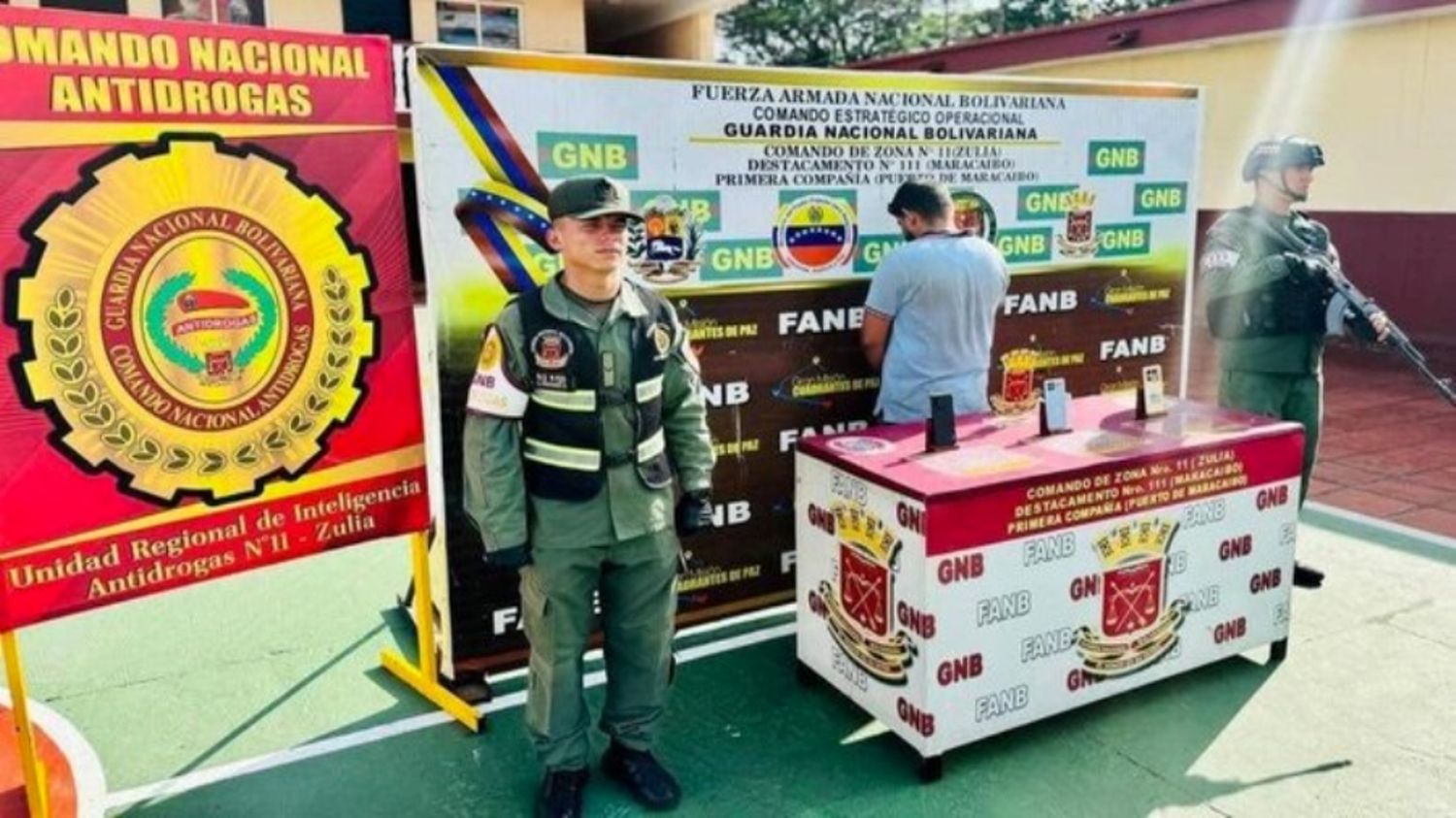 FANB detuvo a un hombre en Zulia con 50 envoltorios de cocaína