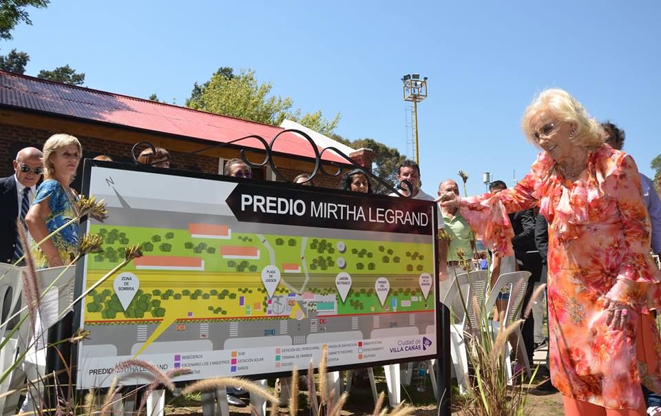 Año 2018, Mirtha junto a su hermanos visitaron la ciudad que los vio nacer.