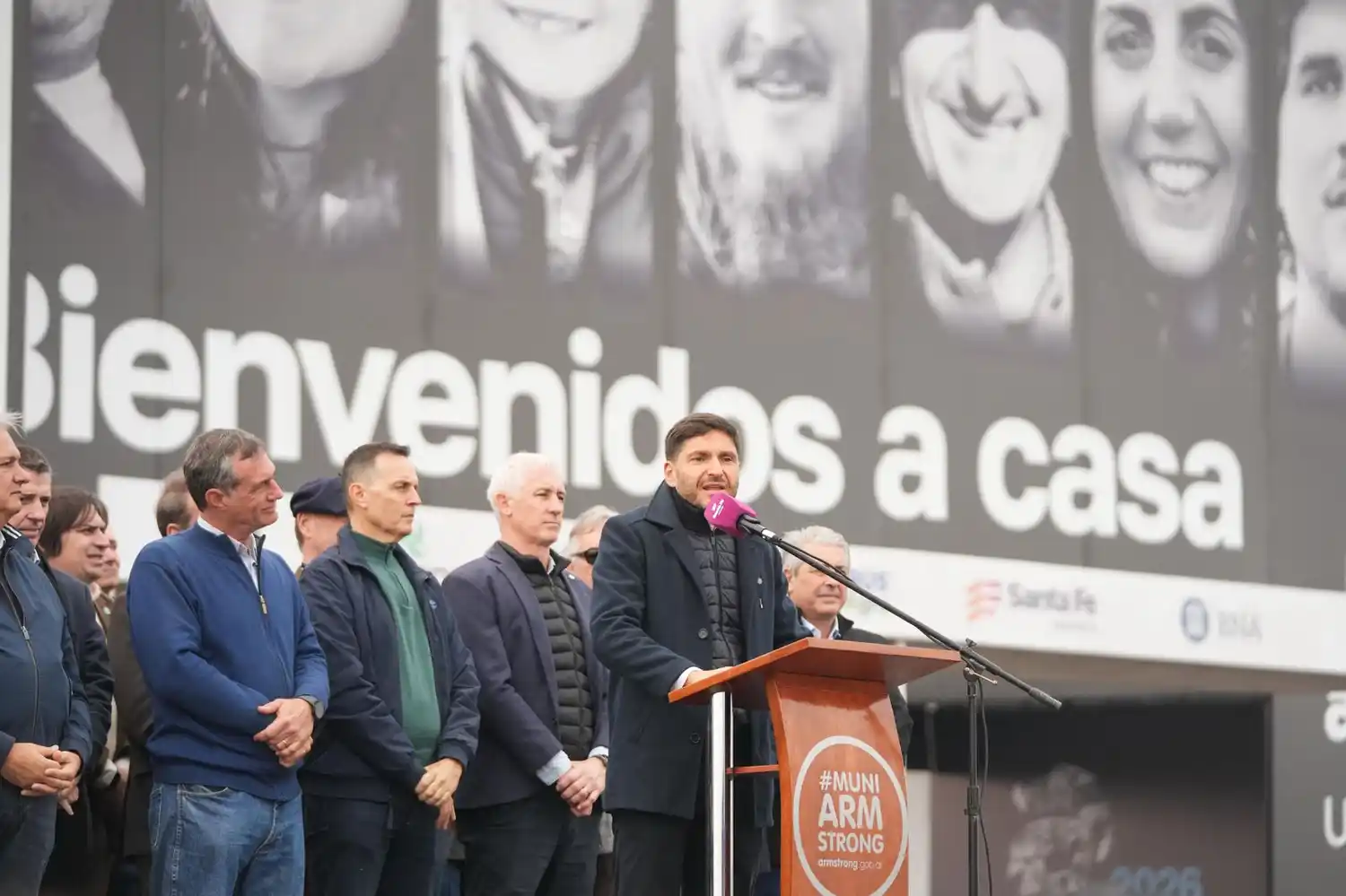 Pullaro participó de la apertura de Agroactiva y volvió a reclamar una reducción de las retenciones para el sector agropecuario.