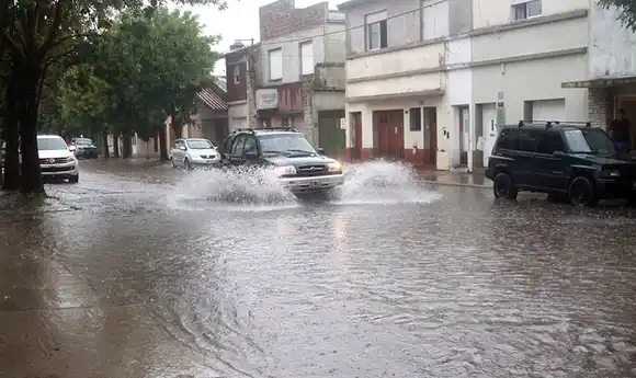 Fuertes lluvias en Necochea y región durante el fin de semana