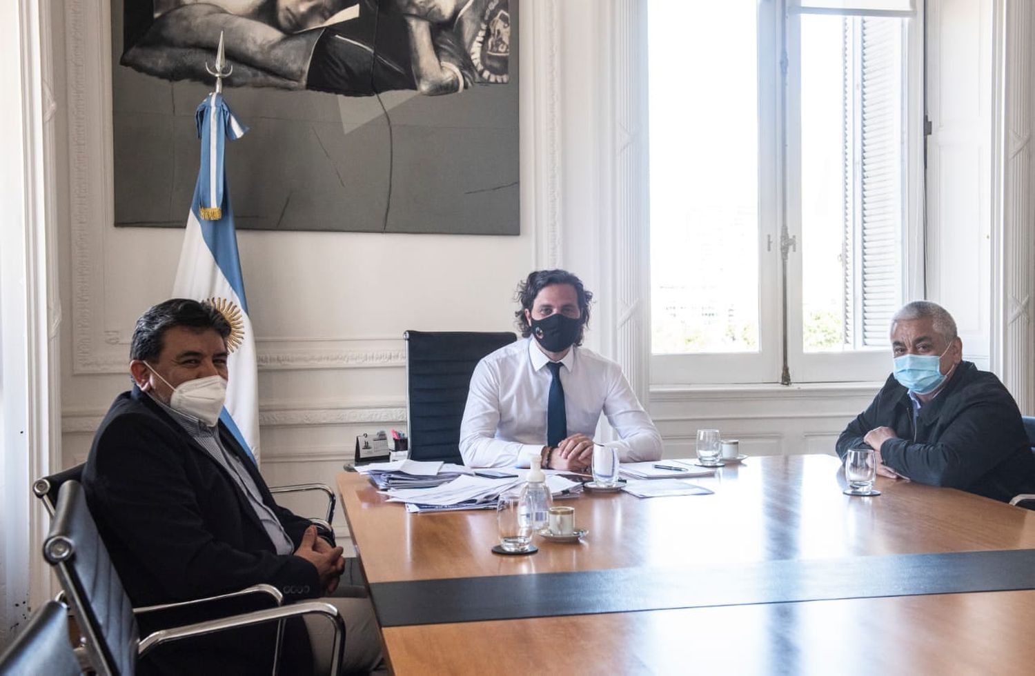 Alberto Fernández vendrá el 20 de noviembre a Vuelta de Obligado, le confirmó Cafiero a Salazar