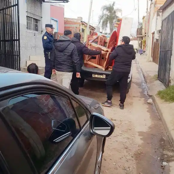 Allanamiento en Concordia permitió recuperar muebles robados