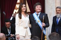 Milei y Villarruel celebraron el triunfo de la Argentina