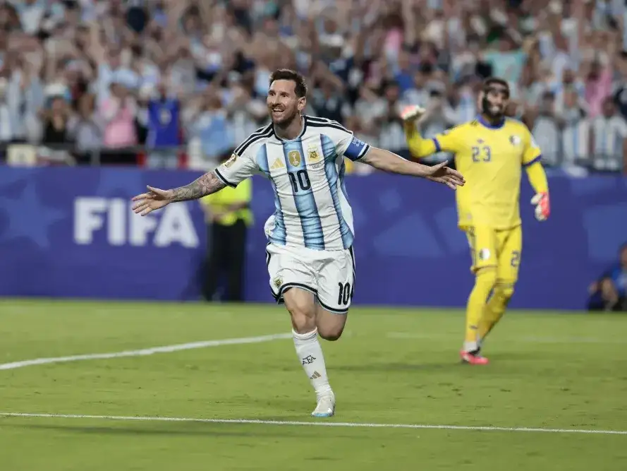 No tiene techo. Messi, a sus casi 39 años, sigue vigente y va por más con la Selección Argentina (@Argentina).
