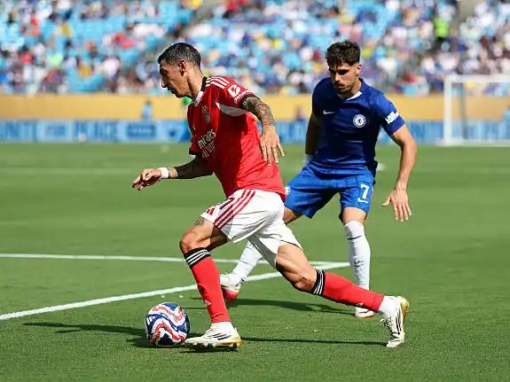 Di María marcó el empate parcial, pero no alcanzó.