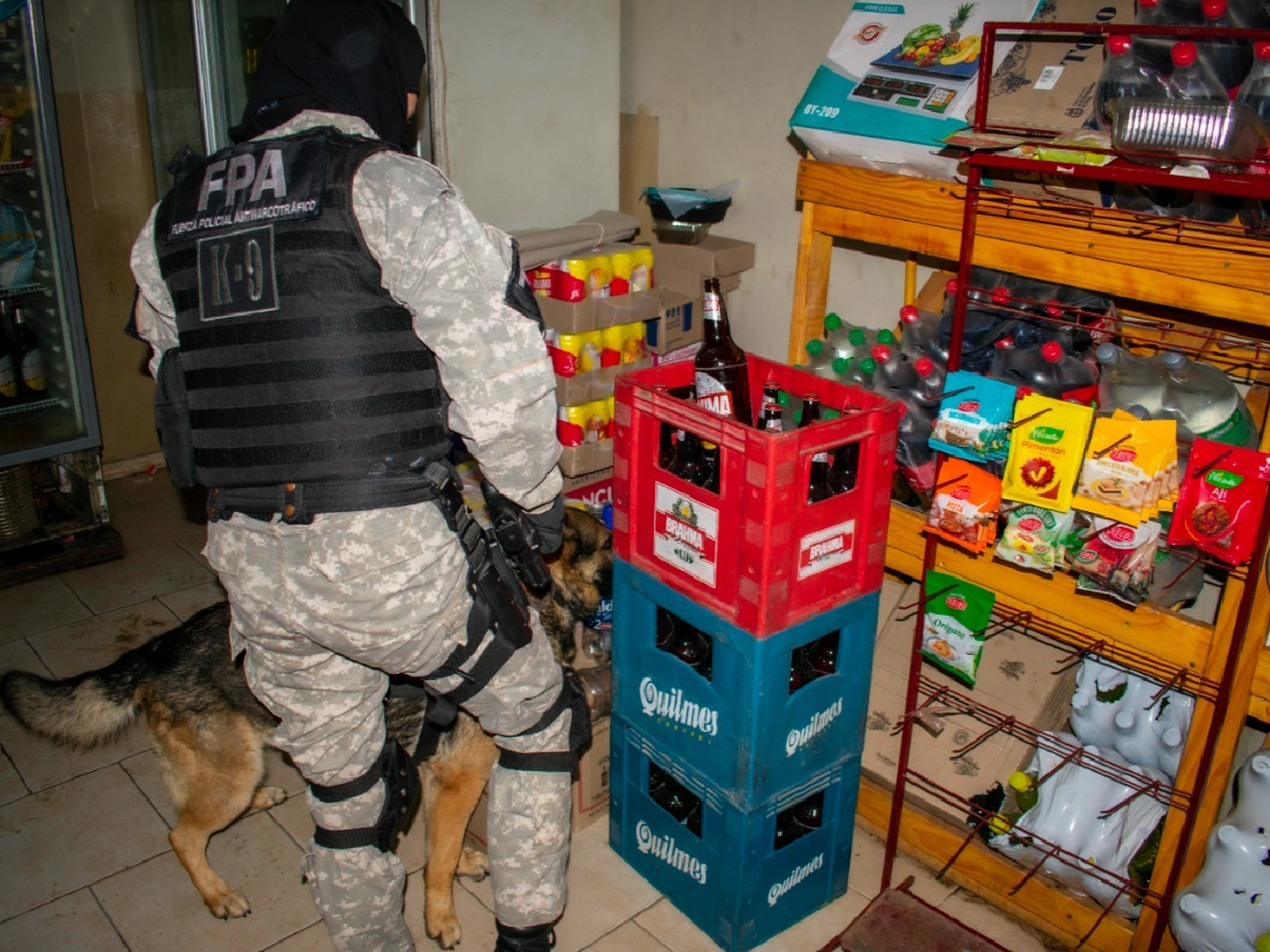 Arroyito: desarticulan banda  narco y hay cuatro detenidos