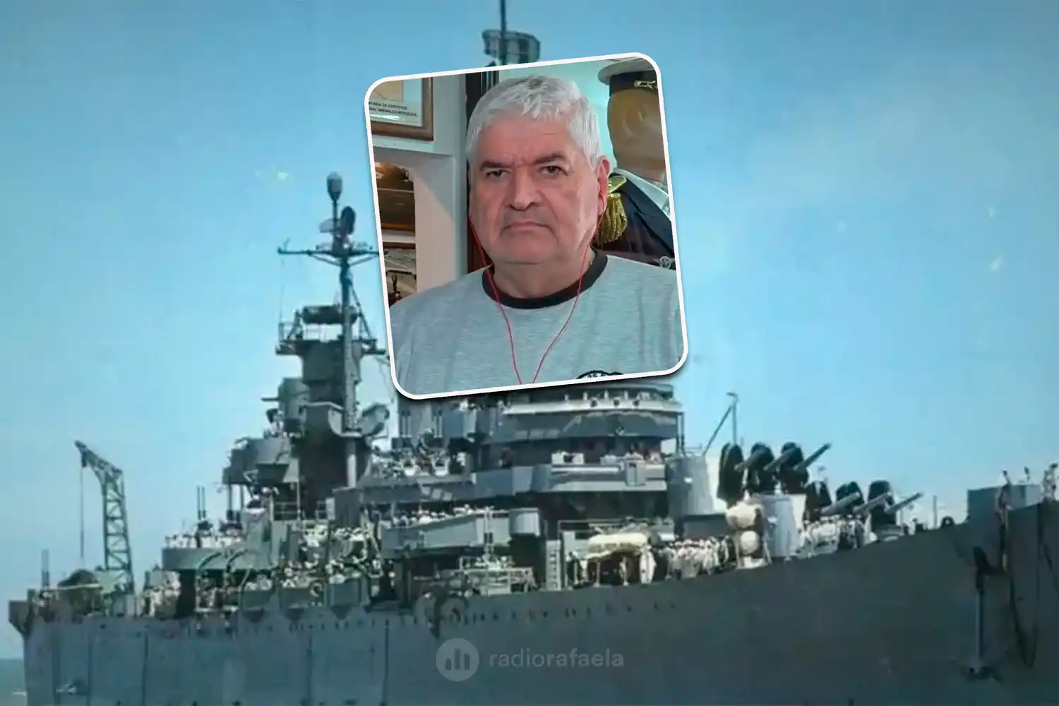 “Es muy significativo para nosotros”: la réplica del ARA General Belgrano recorre Rafaela