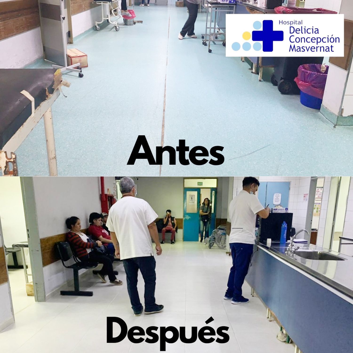 Culminó una nueva etapa de refacción integral del Hospital Masvernat