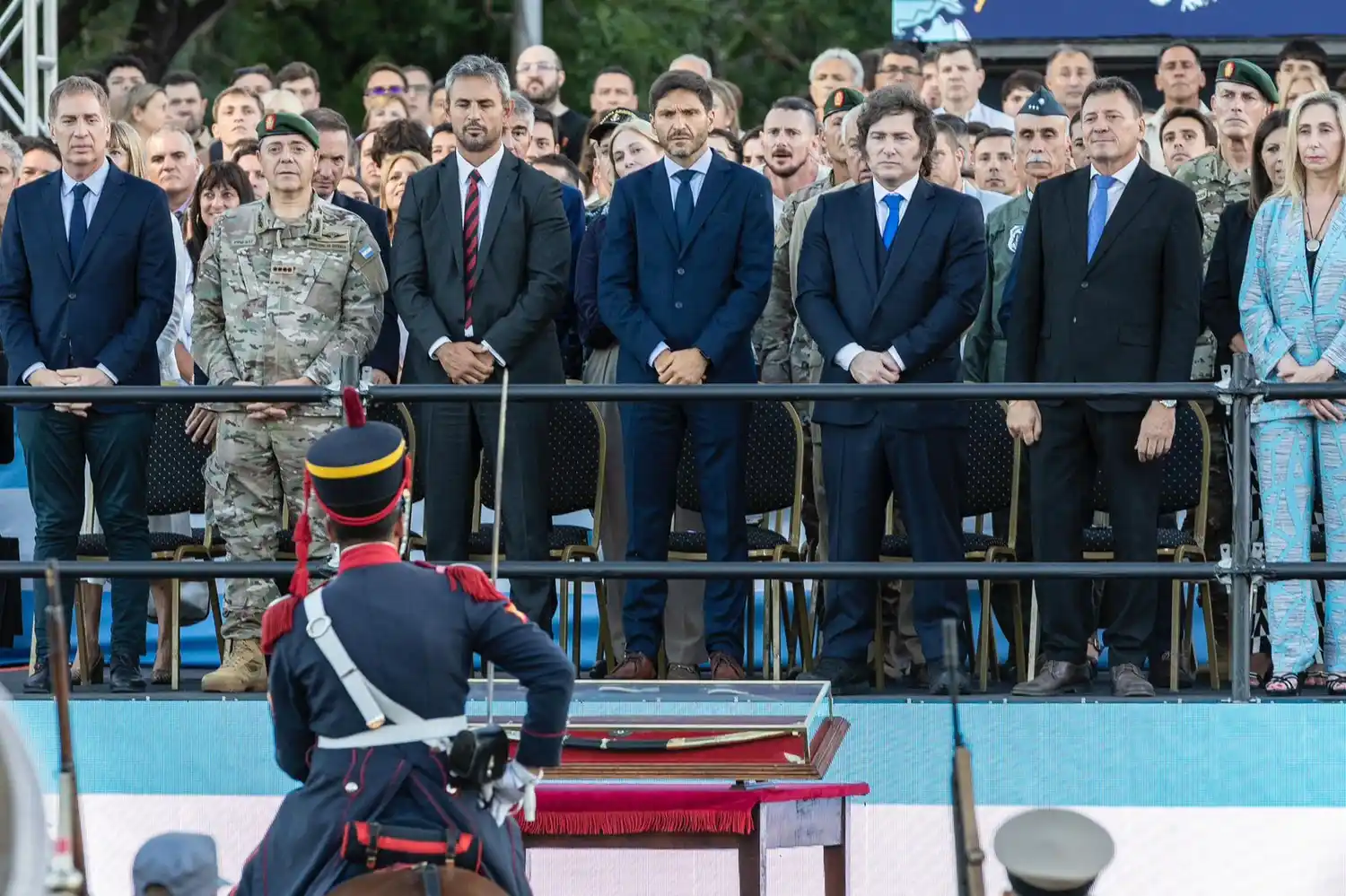 El acto convocó a una importante cantidad de autoridades.