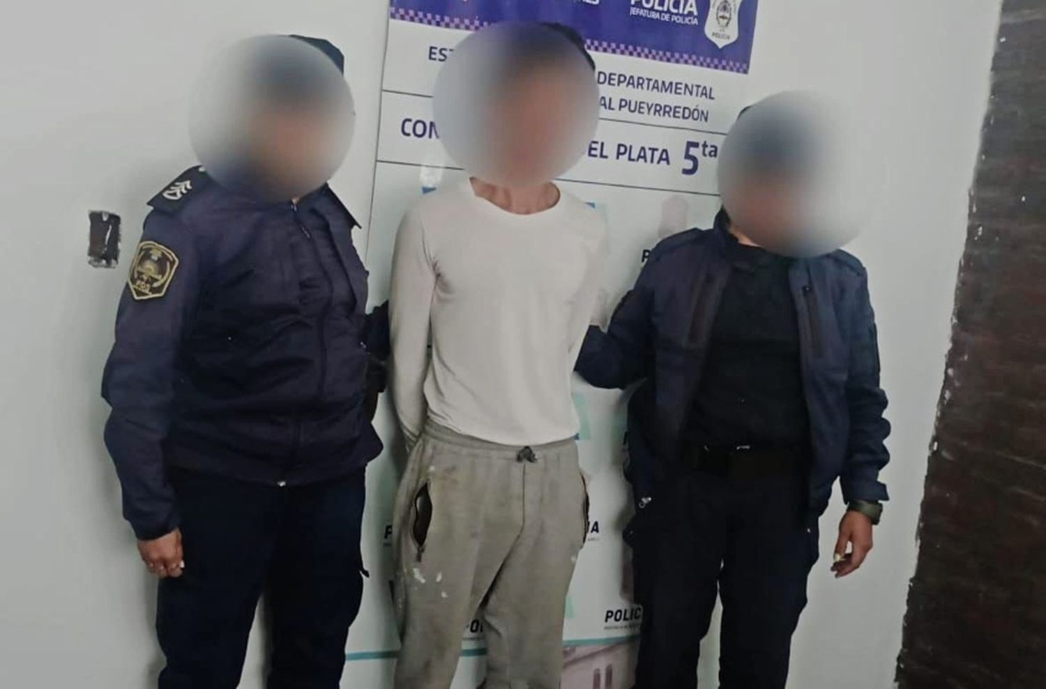 Atrapan a hombre que amenazó a su novia con un hierro