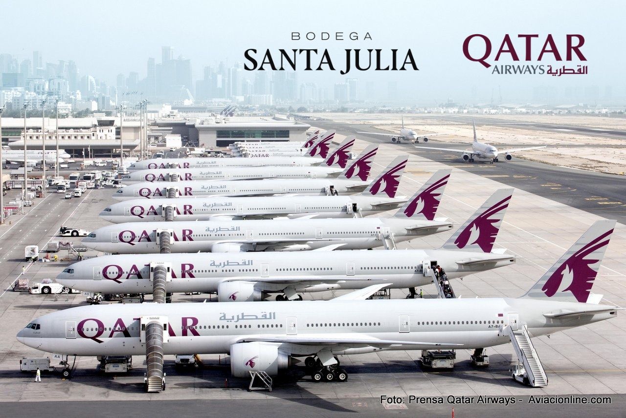 Bodega argentina proveerá de vinos a Qatar Airways