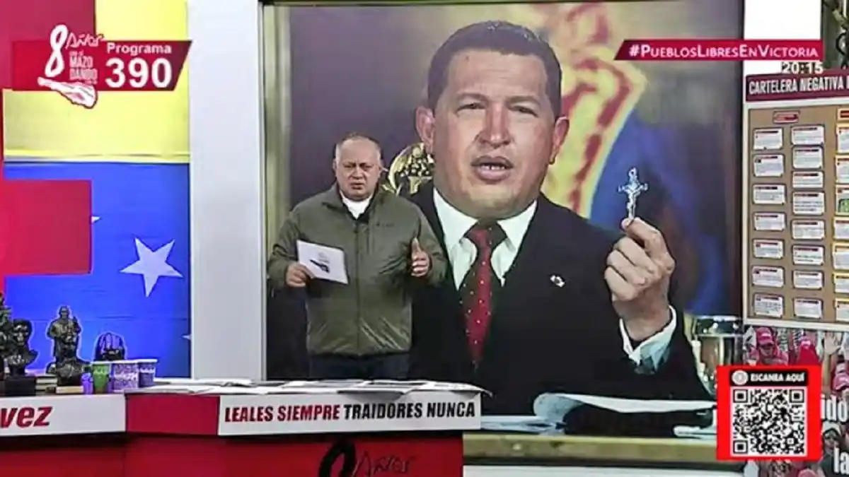 «FUE A PROVOCAR AL PUEBLO»: Diosdado Cabello sobre las agresiones a Guaidó en Cojedes