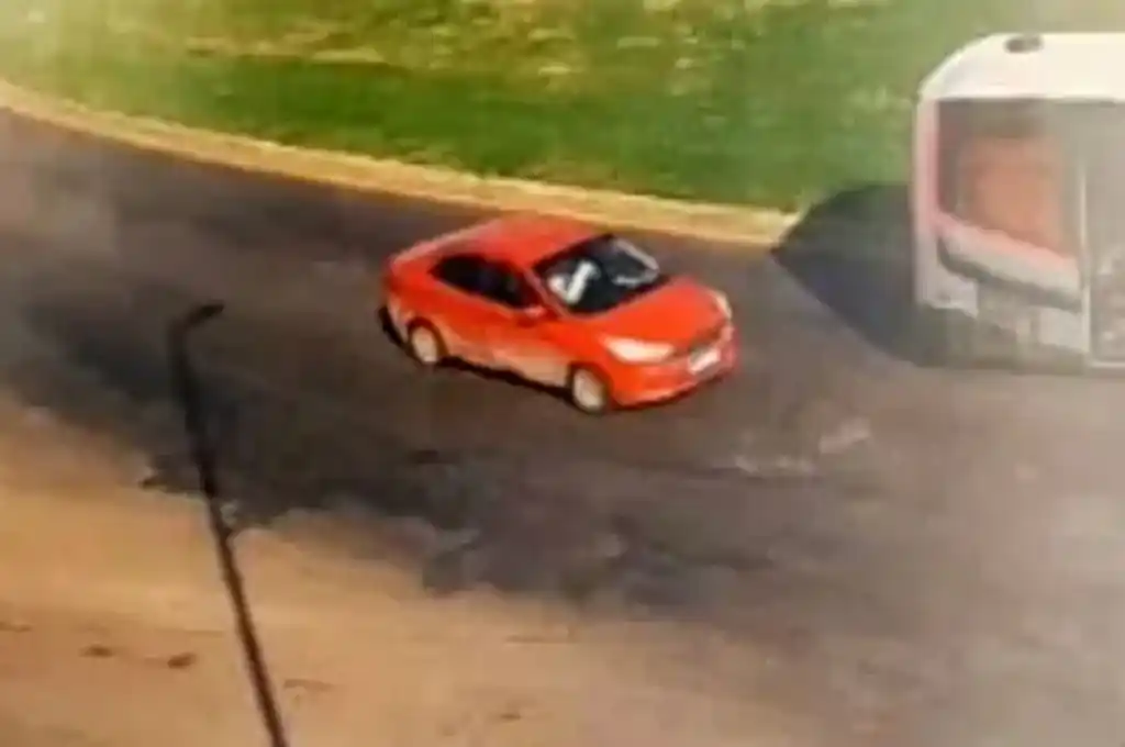 Ford Ka de la pareja detenida