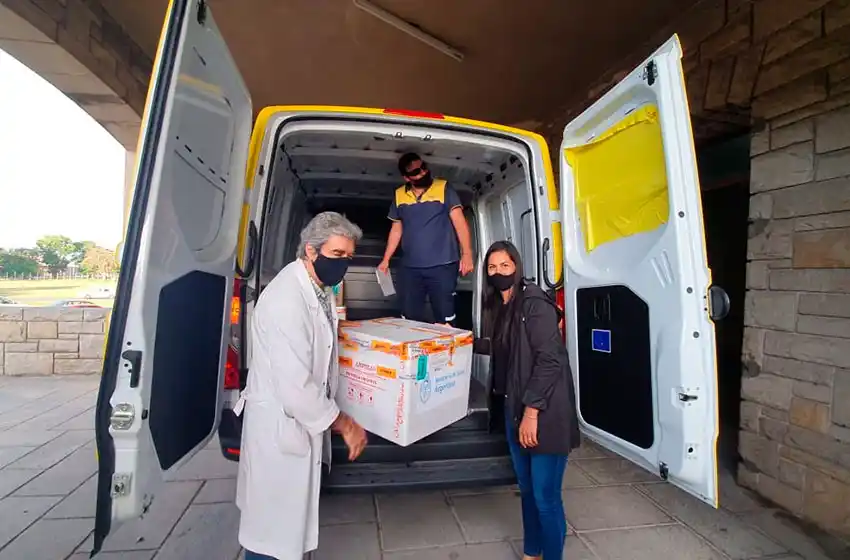 Histórico: la vacuna llegó a Mar del Plata y comienzan a aplicarla a los terapistas