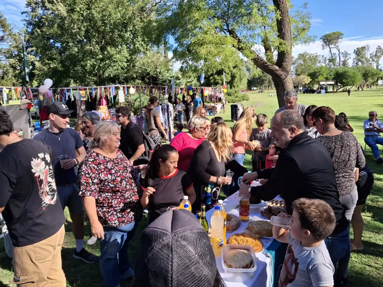 Celebración en el Parque Cabañas