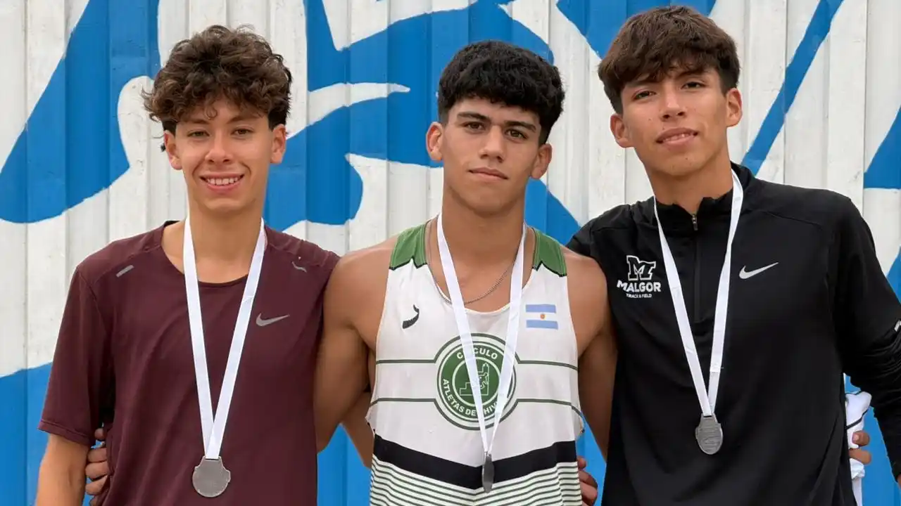 A la izquierda. Tiago Rojas se quedó con el segundo puesto en el Provincial de La Plata