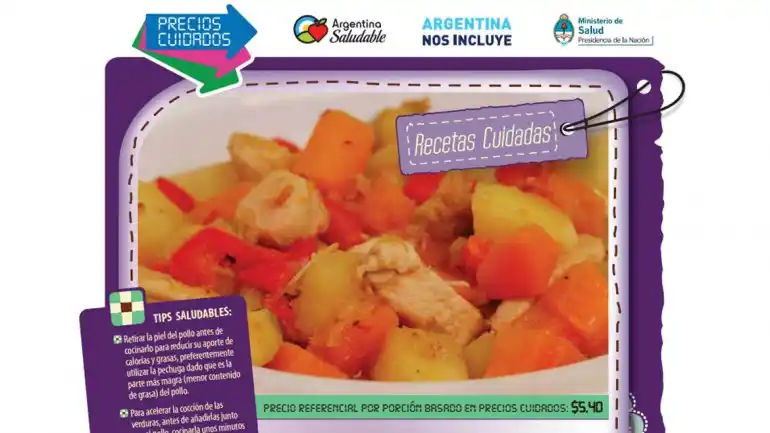 Recetas Cuidadas: la propuesta para comer desde"$4,94 la porción"