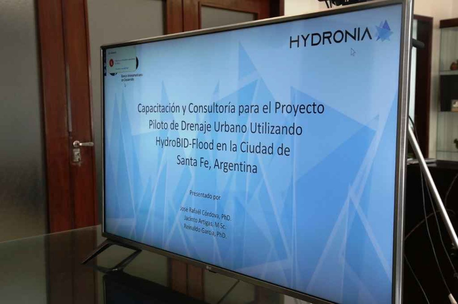 Aplicarán un software para controlar el riesgo hídrico en Santa Fe