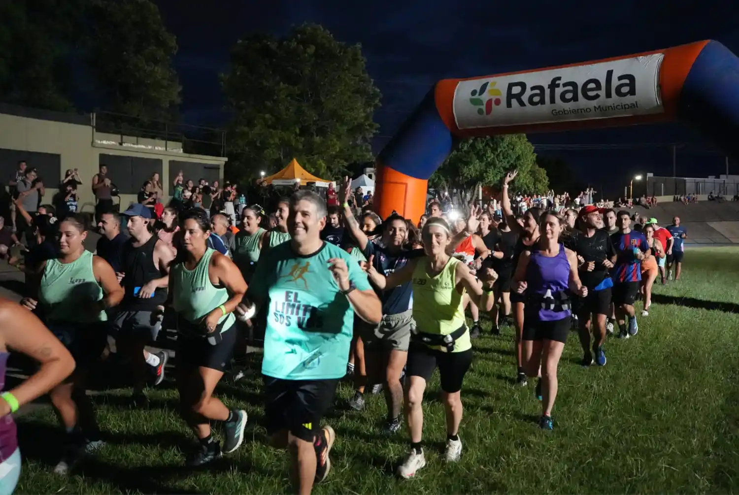 Carrera recreativa nocturna