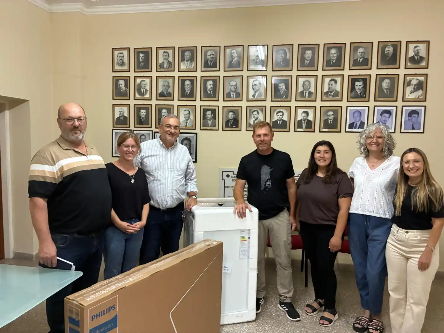 Alcides Calvo se reunió con el presidente comunal de Santa Clara de Saguier Sergio Tivano e instituciones locales