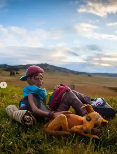 VENEZUELA MIGRANTE se moldea en plastilina