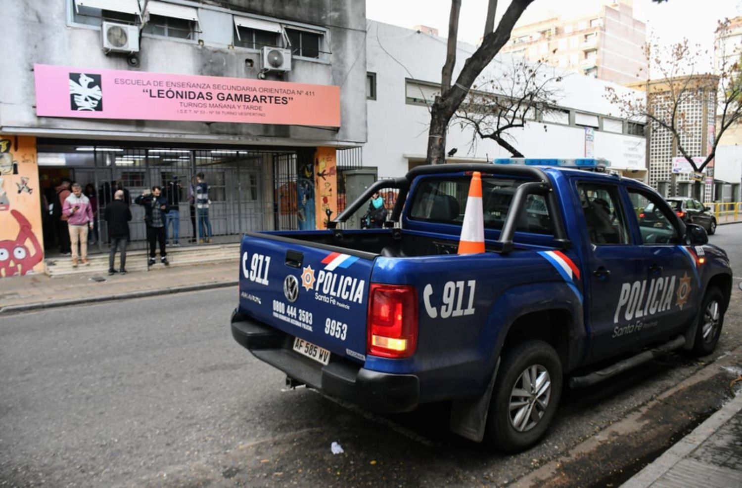 Desde el Ministerio de Educación anunciaron que no habrá clases por el resto de la semana en las escuelas céntricas amenazadas