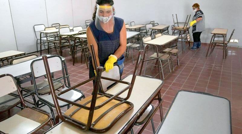 Sin clases por la mañana en escuelas donde se votó