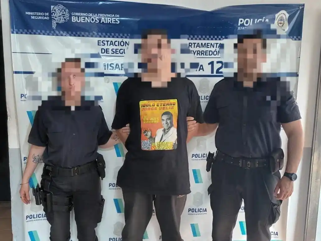 El aprehendido fue imputado por el delito de “Amenazas agravadas” y remitido a la Unidad Penal N° 44 de Batán.