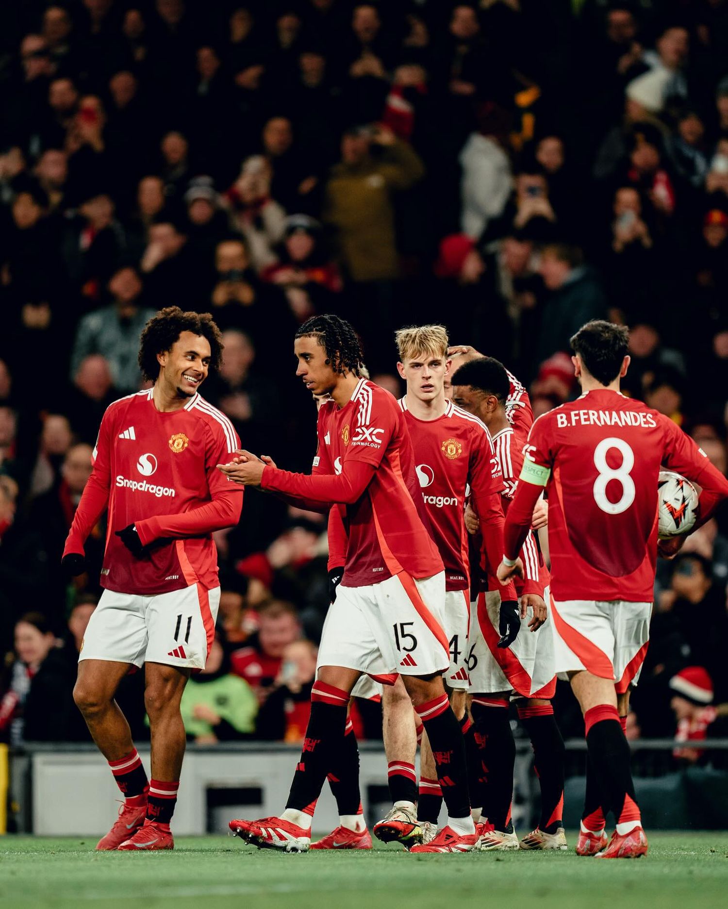 Manchester United sumó de a tres