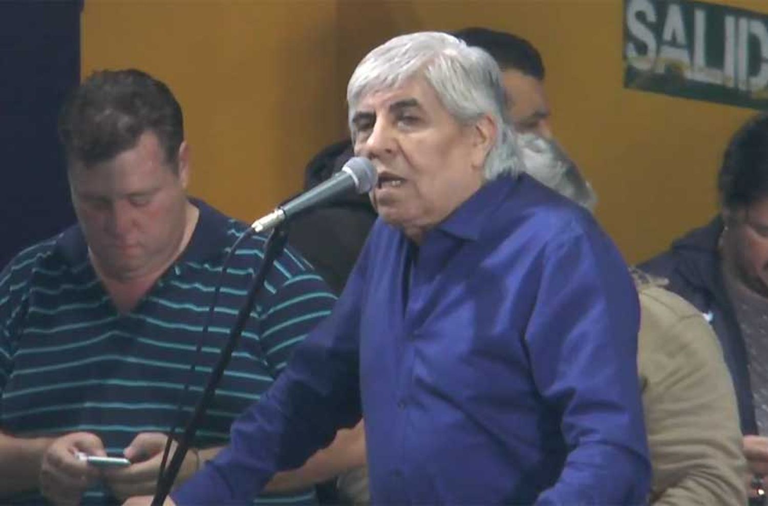 Moyano lanzó un frente para disputar el poder de la CGT