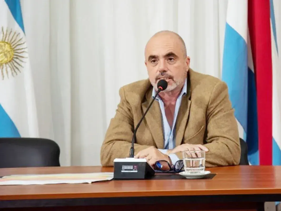 Gastón Bagnat, presidente de la Caja de Jubilaciones y Pensiones de Entre Ríos