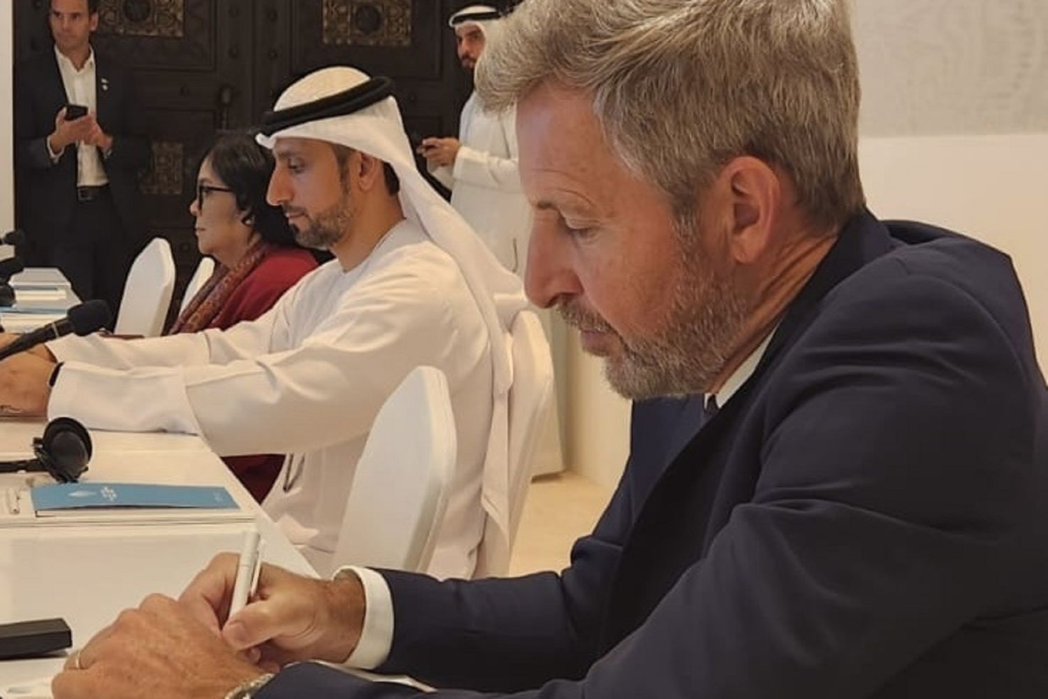 Frigerio busca oportunidades para Entre Ríos en la Cumbre Mundial de Gobiernos en Dubai