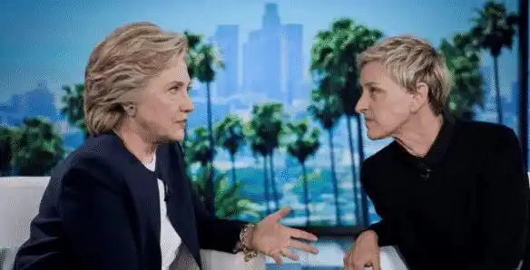 En el programa de Ellen fueron figuras importatnes de EE.UU. Foto AFP